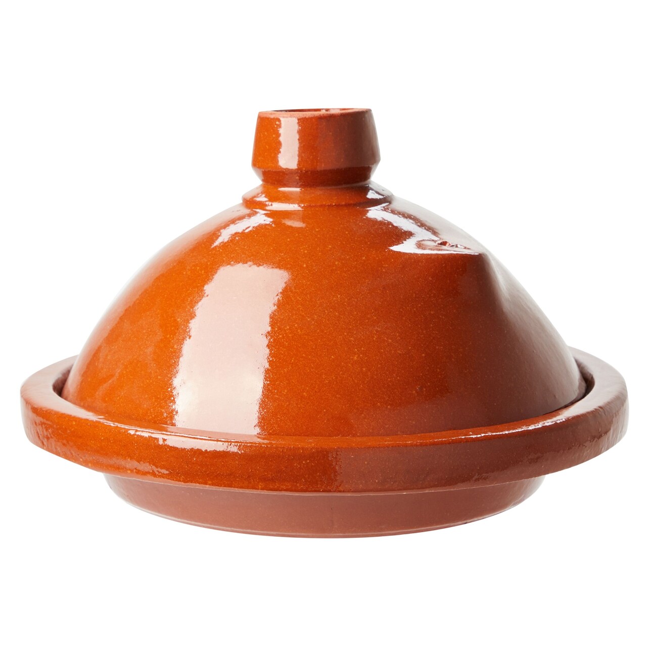 Moroccan Tagine Clay Cooking Pot with Lid for Meat, Stew, Casserole (11.8 in)